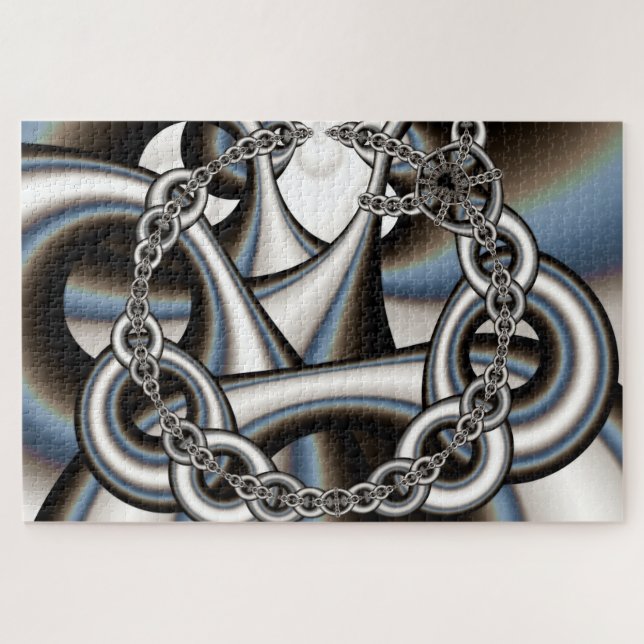 fractal chains puzzle  (Horizontal)