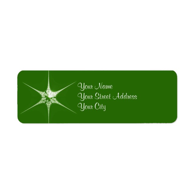 Fractal Christmas star (Front)