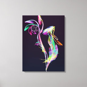 Fractal - Cockatoo Canvas Print