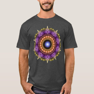 Fractal colourful mandala T-Shirt