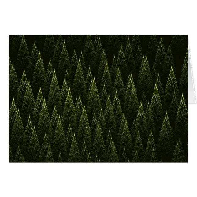 Fractal Conifer Forest (Front Horizontal)