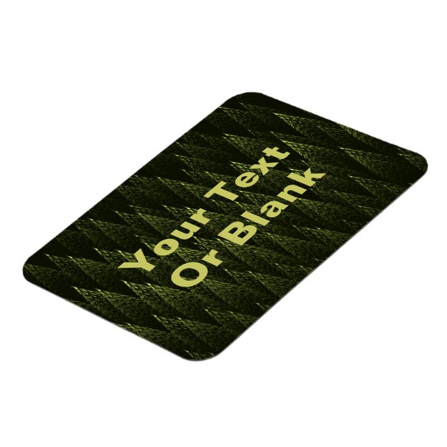 Fractal Conifer Forest Magnet (Left Side)