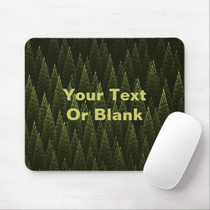 Fractal Conifer Forest Mouse Mat