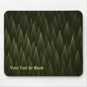 Fractal Conifer Forest Mouse Mat