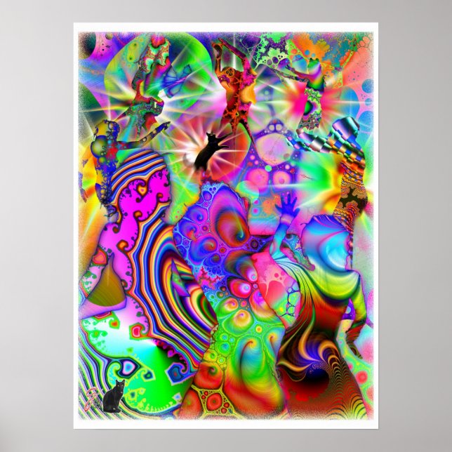 Fractal Dance Poster (Front)