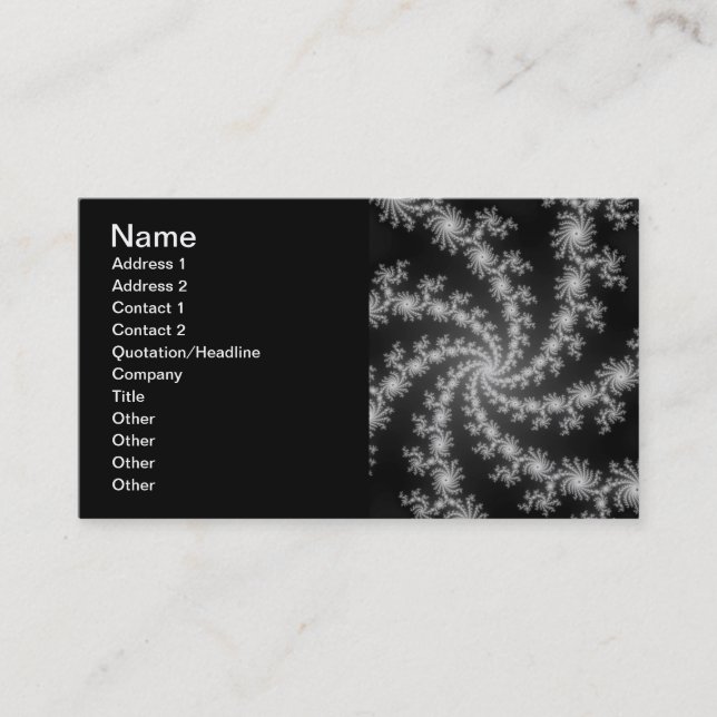 Fractal Design Business Card (Front)