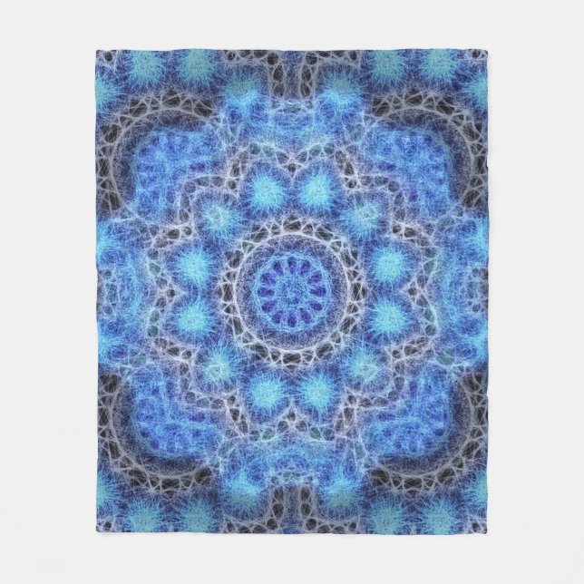 Fractal Design Fleece Blanket (Front)