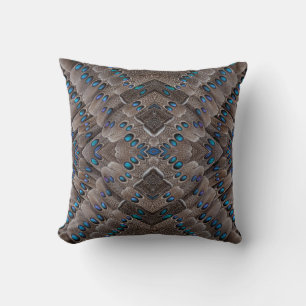 Fractal Design Pheasant Feather Cushion