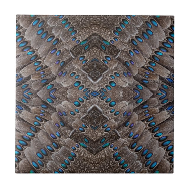 Fractal Design Pheasant Feather Tile (Front)
