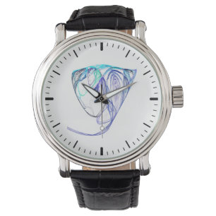 Fractal - Elephant Portrait Watch