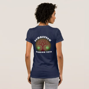 Fractal Family Tree Event or Reunion T-Shirt