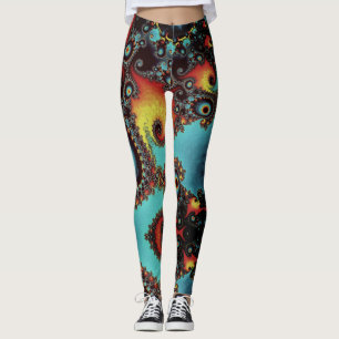 Fractal fantasy leggings