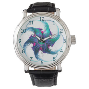 Fractal Fantasy Swirls Watch
