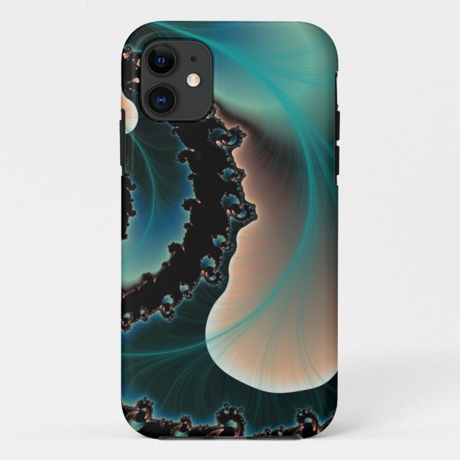 fractal feather Case-Mate iPhone case (Back)