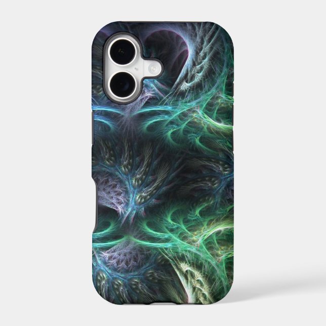 Fractal Feathers iPhone 5 custom phone case (Back)