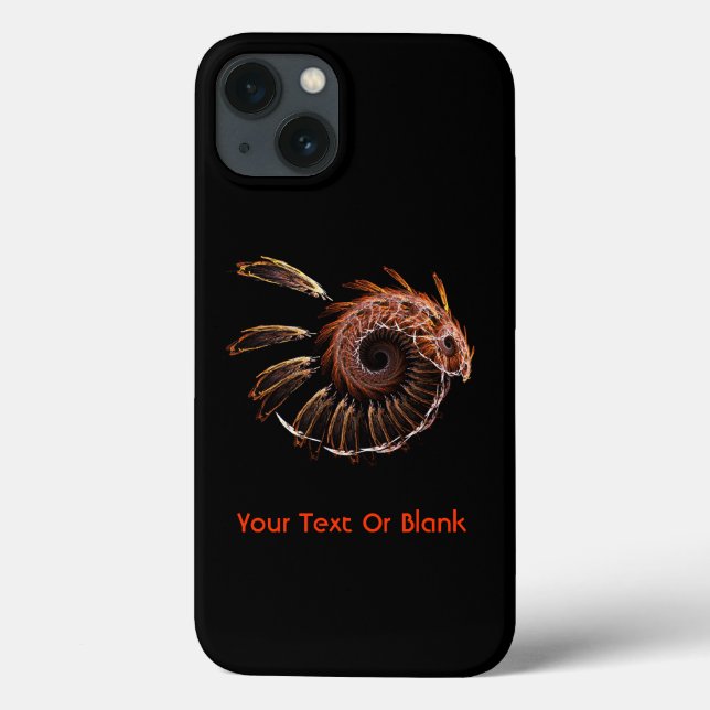 Fractal Firebird Case-Mate iPhone Case (Back)