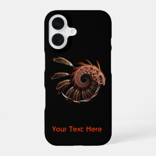 Fractal Firebird iPhone 16 Case