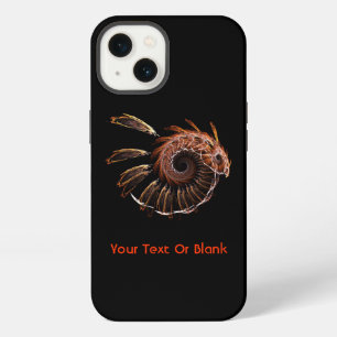 Fractal Firebird iPhone 13 Case