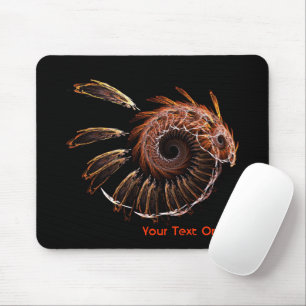 Fractal Firebird Mouse Mat
