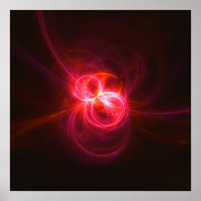 Fractal Flame : Opal I Poster (Front)
