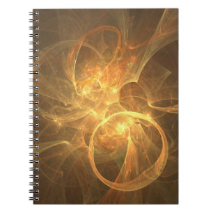 Fractal flame space energy fantasy notebook