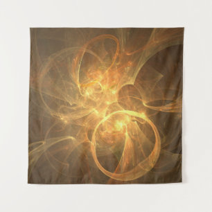 Fractal flame space energy fantasy tapestry