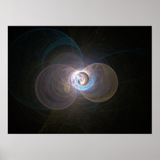 Fractal Flame : Three Poster