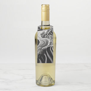 Fractal Flow Bottle Tag