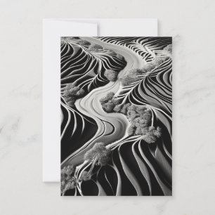 Fractal Flow Thank You Card