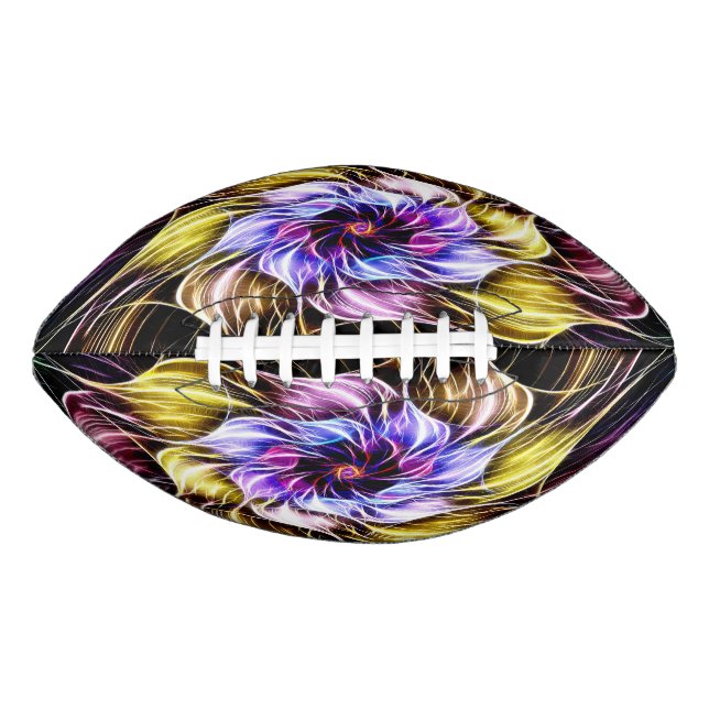 fractal flower american football (Front)