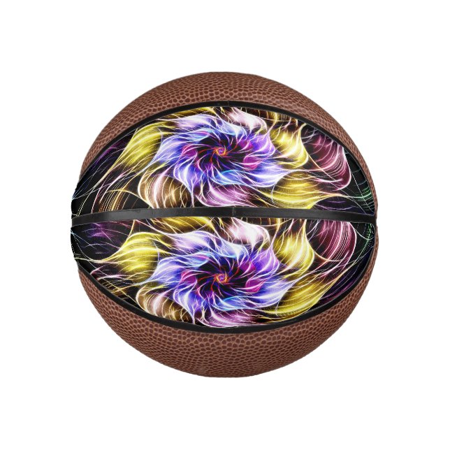 fractal flower mini basketball (Front)