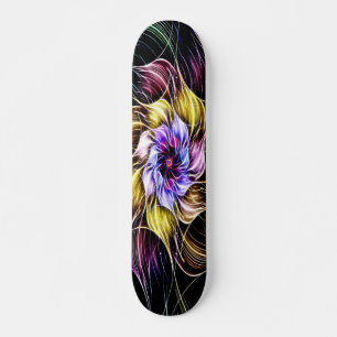 fractal flower skateboard