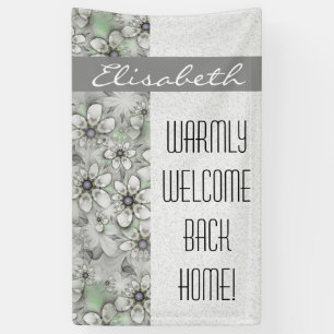 Fractal Flowers seamless pattern I + your ideas Banner