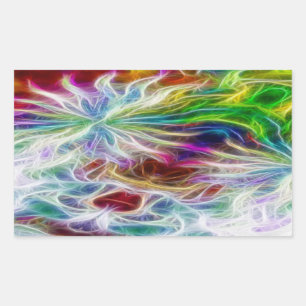 Fractal Flowers Sticker