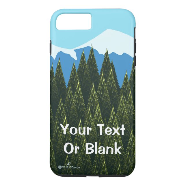 Fractal Forest Case-Mate iPhone Case (Back)