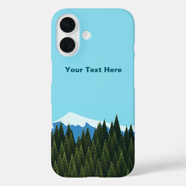 Fractal Forest Case-Mate iPhone Case (Back)