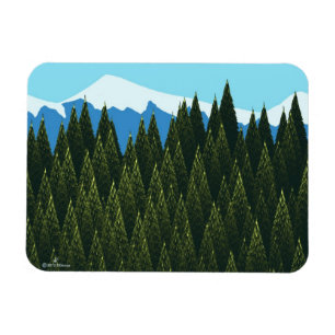Fractal Forest Magnet