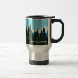 Fractal Forest Travel Mug