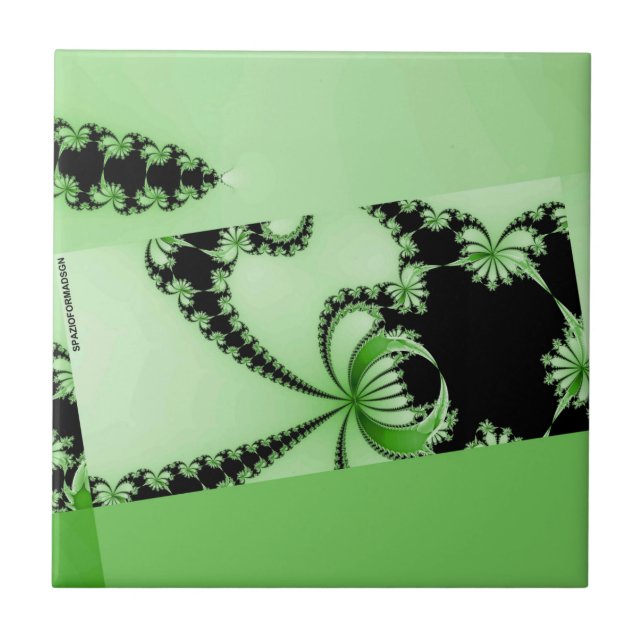 Fractal Garden mantis Tile (Front)