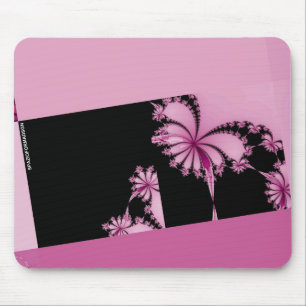 Fractal Garden rose water Mouse Mat