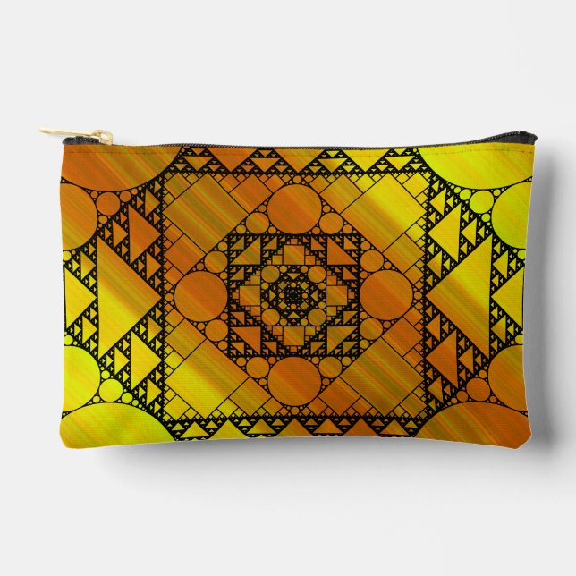 Fractal Geometry Accessory Pouch (Front)