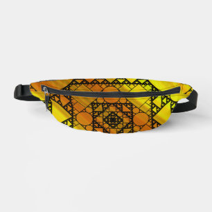 Fractal Geometry Bum Bags