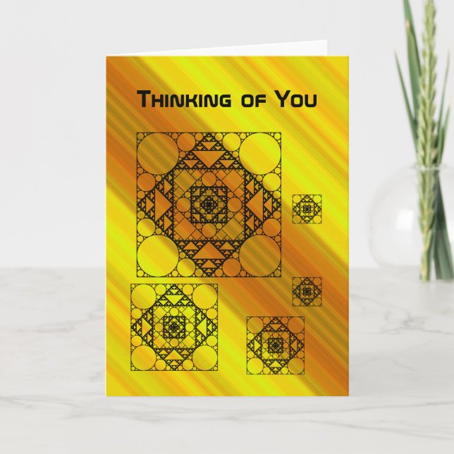 Fractal Geometry Card (Front)
