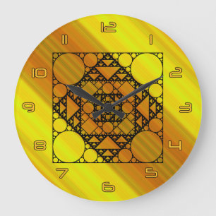 Fractal Geometry Clock