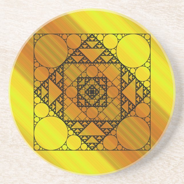 Fractal Geometry Coaster (Front)