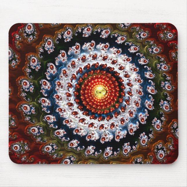 Fractal Glass 3 Mousepad (Front)