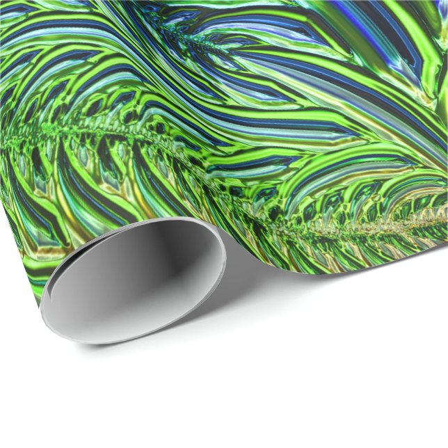 Fractal Glass 5A Wrapping Paper (Roll Corner)