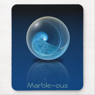 Fractal Glass Marble Mouse Mat