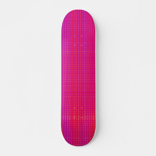 Fractal Grid Skateboard (Front)