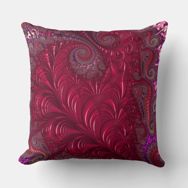 Fractal Heart Cushion (Front)